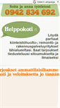 Mobile Screenshot of helppokoti.fi